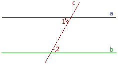 Параллельные прямые и секущая